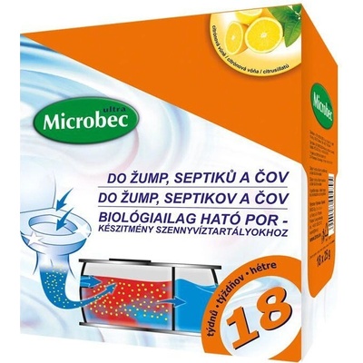 přípravek MICROBEC do žump,septiků a ČOV 25g BROS – Zboží Dáma