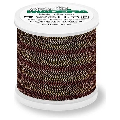 Vyšívací nit Madeira Metallic Soft 40 (200m) barva 482 tiger eye