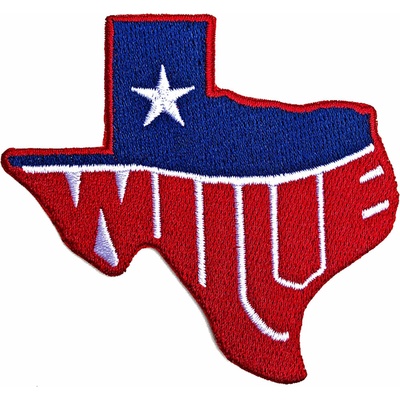 Nažehlovačka Willie Nelson - Texas