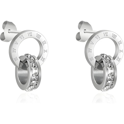 HARAHU Обеци ca-28401 - Сребърен kp28401 (ca-28401)