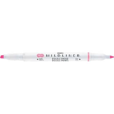 Zebra Mildliner Fluorescent růžová 78170