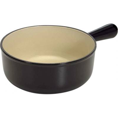 Le Creuset 20007200002460 Rendlík fondue Fondue Caquelon Tradition Collection 20 cm černý