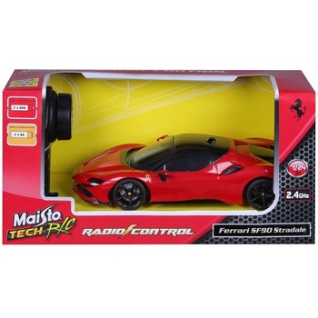 Maisto Кола Ferrari SF90 Stradale 1: 24 R/C (1011341F)