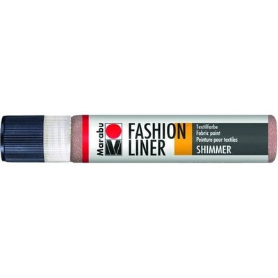 Marabu kontura na textil třpytivé růžové zlato 25 ml