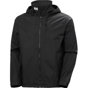 Helly Hansen Мъжко водоустойчиво яке Helly Hansen Crew Hooded Jacket 2.0 Waterproof jacket - Black (002-3276-0111)