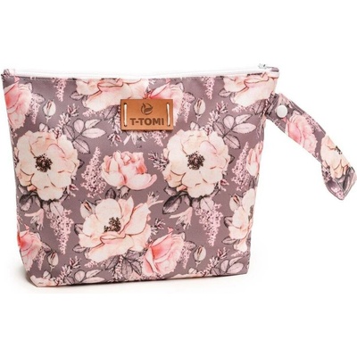 T-Tomi Taška Big Baggie grey flowers