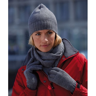 Myrtle Beach Strick-Handschuhe modrá námořní