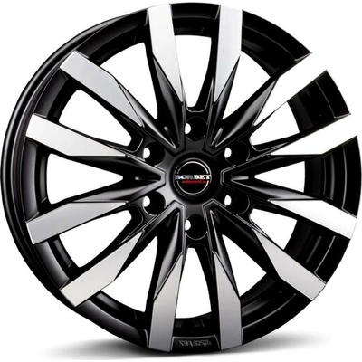 Borbet CW6 7,5x18 6x139,7 ET47 black matt polished