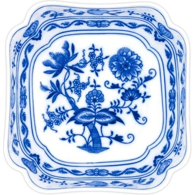 Cibulák Dubí miska salátová čtyřhranná vysoká cibulový porcelán 10060 18 cm