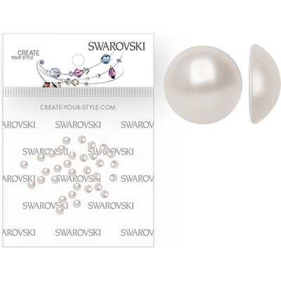 Swarovski perly SS10 White Pearl 50 ks