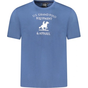 U. s. grand polo Мъжка тениска с къс ръкав us grand polo, Размер xl, Цвят Синьо (au02649_bl2jeans)
