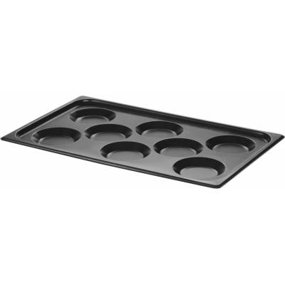 Hendi Tác na vejce s nepřilnavým povrchem Convectomat Eggplate Gn černá 530x325x H 26mm