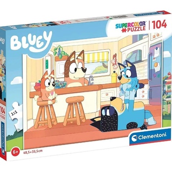 Clementoni Bluey Пъзел 104 броя Животни (27169 CLM) (27169 CLM)