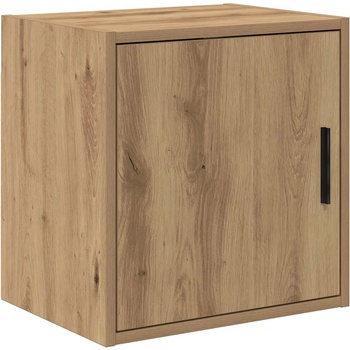 vidaXL Гараж стенен шкаф Занаятчийски дъб Инженерно дърво (860641)