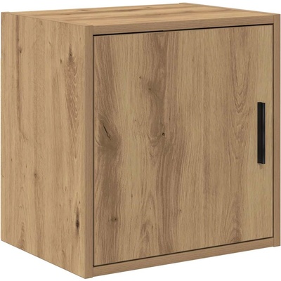 vidaXL Гараж стенен шкаф Занаятчийски дъб Инженерно дърво (860641)