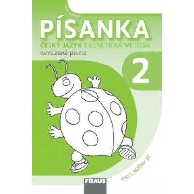 Písanka 2 Genetická metoda nevázané písmo Sassoon pro 1. ročník ZŠ