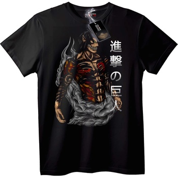 NOONEBRAND Тениска Attack on Titan Титан - 2XL, White