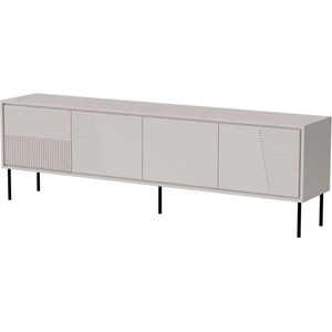 Cama meble RTV шкаф ABI 4D 200x38x62 кашмир мат (ABI 301252)