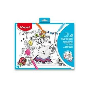 Maped Omaľovánky s 3D efektom