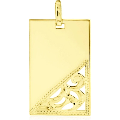 Gemmax Zlatá zdobná destička vhodná k porytí GUPYN 39861