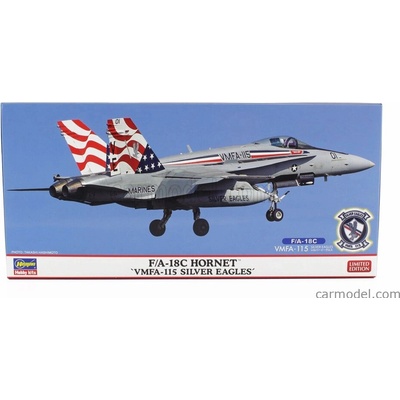 Hornet Hasegawa Grumman F/a18e Super Vmfa115 Silver Eagles Airplane Military 2019 1:72