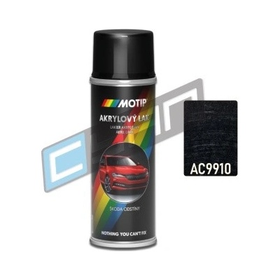 Dupli-Color Auto-Sprej lak 200 ml 9910 Magická černá metalická
