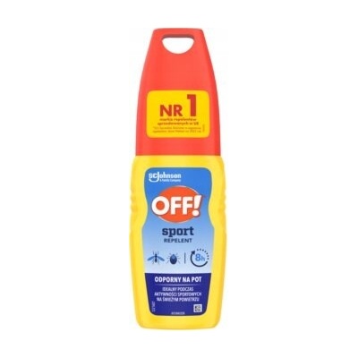 Off! Spray Atomizér proti komárům a klíšťatům Sport 100 ml