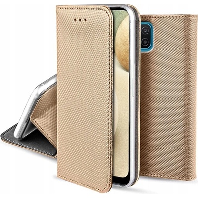 Púzdro Smart Book Samsung Galaxy A12 A125/M12 M127 zlaté