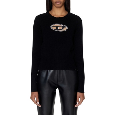 Diesel sveter M AREESA KNITWEAR čierna