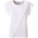 James & Nicholson Jemně ležérne tričko z biobavlny 8005 růžová