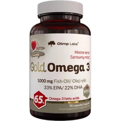 Olimp Sport Nutrition Gold Omega 3 65 % [90 капсули]