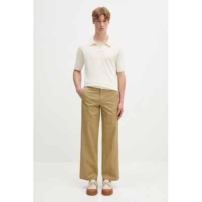 Norse Projects Ленена тениска с яка Norse Projects Leif Cotton Linen Polo (N45.0502.0219)