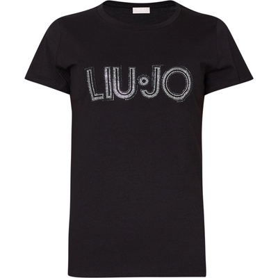 Liu Jo Тениска черно, размер XS