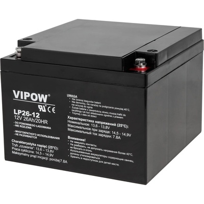 VIPOW 12V 26Ah BAT0270