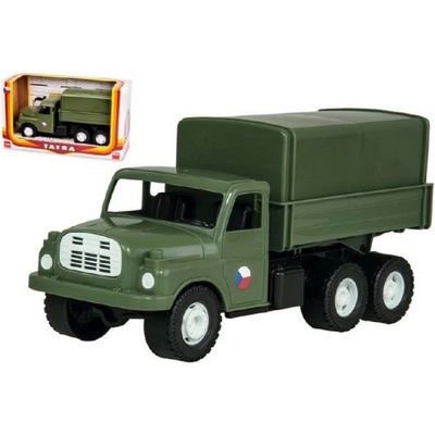 Dino Auto nákladné Tatra 148 khaki vojenská plast 30cm 35x18x13cm