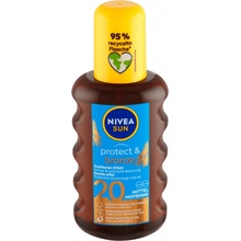 Nivea Sun Protect & Bronze Oil SPF20 200 ml
