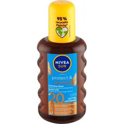 Nivea Sun Protect & Bronze Oil SPF20 200 ml