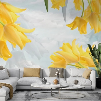 Image 1 of Art gift Фототапет жълти лалета