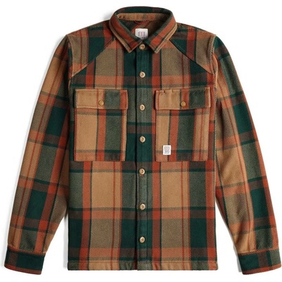 Topo Designs Mountain košile Jacket khaki multi plaid