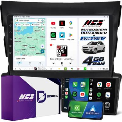 NCS D9 Mitsubishi Outlander II 2006-2012 4GB