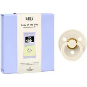 BIBS Подаръчен сет BIBS - Baby on the Way, 0-6 м, Ivory (7500146) - ozone