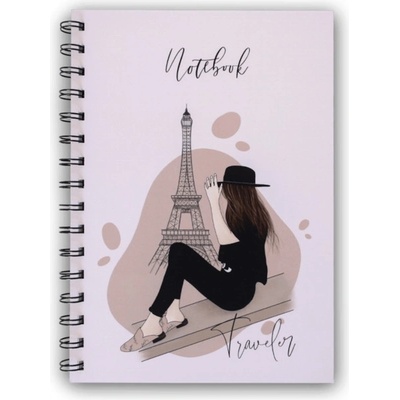 Canli sešit s autorskou ilustrací Traveler A5
