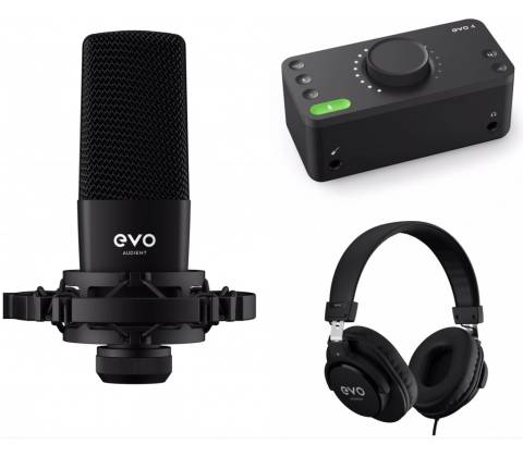 Audient EVO Start Recording Bundle
