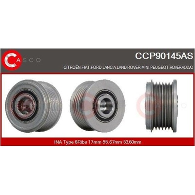 Řemenice, generátor CASCO CCP90145AS