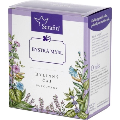 Serafin Bystrá myseľ bylinný čaj porciovaný 15 x 2,5 g