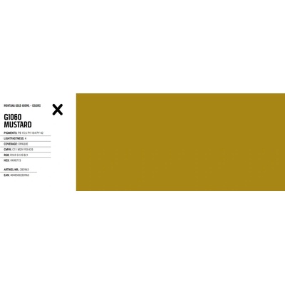 Montana Spray MONTANA GOLD 400ml G1060 Mustard