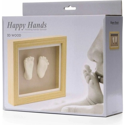 Happy Hands 3D Wood