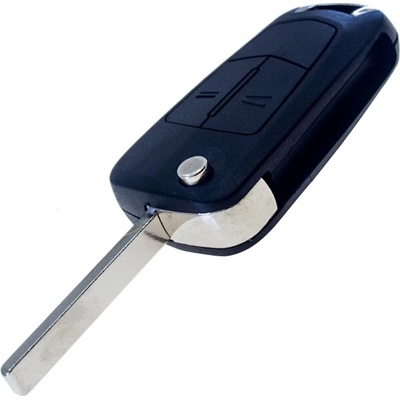 Autoklíče24 Obal klíče Opel 2 černé tl. vykl. HU100