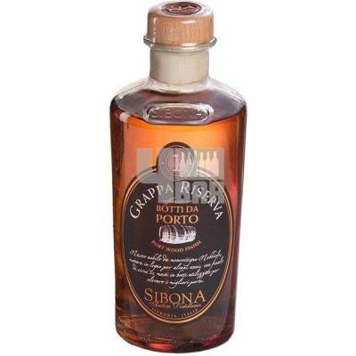 SIBONA PORTO WOOD 44% 0,5 l (holá láhev)