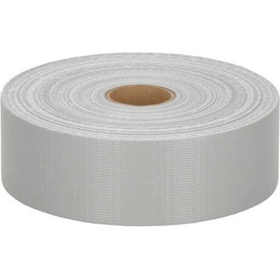 Stínicí páska na plot - 450g/m2 - 50m x 4,75cm - světle šedá + 20ks klipů